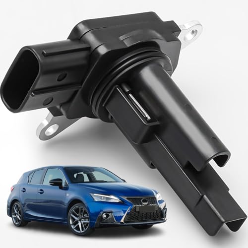 222040V010 Mass Airflow Sensor Fit for Select Toyota Camry Corolla Sienna 4Runner Prius Lexus CT200H RX350 HS250h GS350 Scion TC etc, 22204-0V020 22204-28010 Maf Sensor