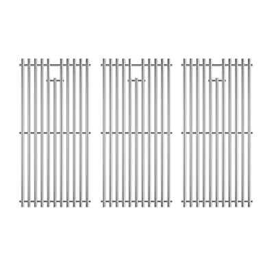 17" Grill Grates for Charbroil Infrared 3 Burner 463242515 463242516 466242515 466242516 G466-0025-W1A 463243016 463246018 463346017 463355220, Stainless Steel Charbroil Grill Replacement Parts