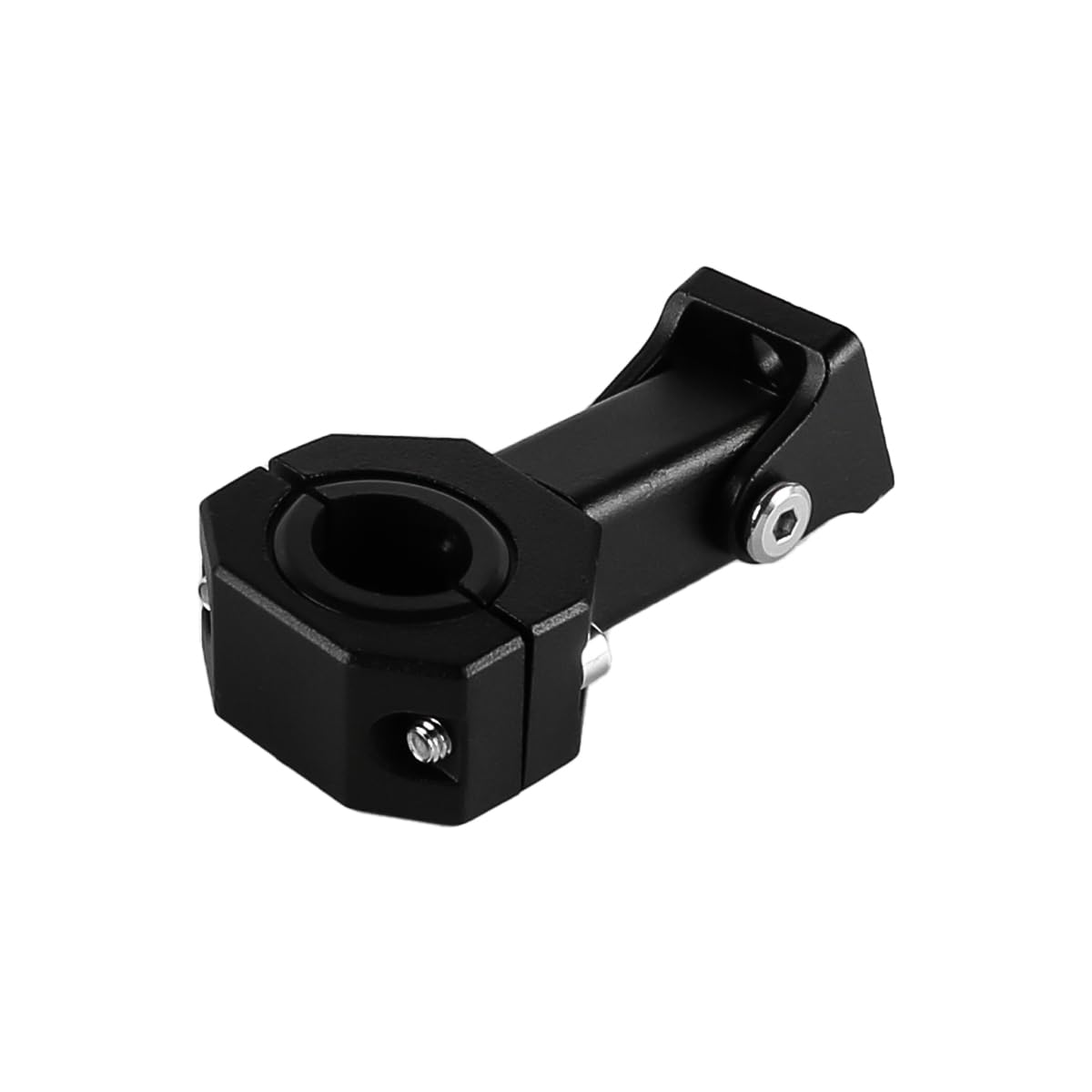 2 Pezzi Staffe di Montaggio per faretti Staffe per faretti per Moto Supporto per Morsetto per fari Regolabili in Alluminio per motociclette