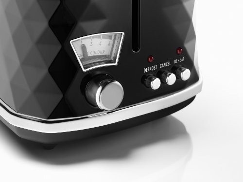 Delonghi CTJ 2103.BK Brillante Toaster (900 Watt) schwarz – Bild 3