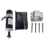 CNC-Luftgekühlter Spindelsatz 48 V 500W Winkelschleifer bürstenloser Spindelmotor+5 7mm Klemme mit...