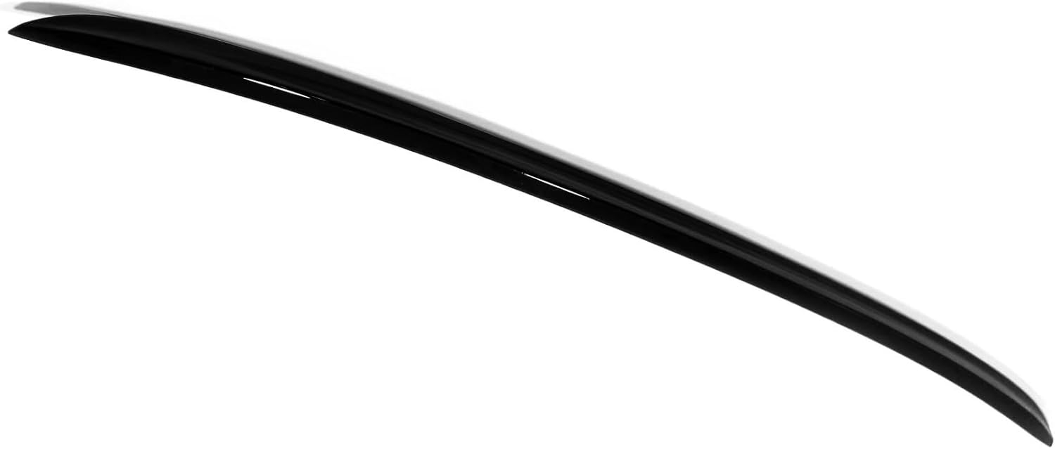 Car Accessories Fit for Honda Civic 11th 2022-2023 ABS Exterior (Glossy Black) Rear Bumper Bottom Strip Cover Trim