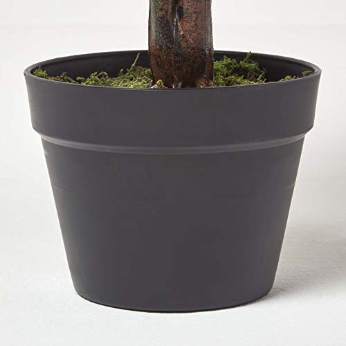 HOMESCAPES Roze Hortensia Kunstplant met Zwarte Pot, 85 cm (2,8 ft) - Afbeelding 4