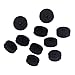 TOYANDONA 30pcs Felt Bass Drum Beater Replacement Low Volume Cymbals Accessory Pack Cymbal Felt Pads for Guitar Strap Buttons