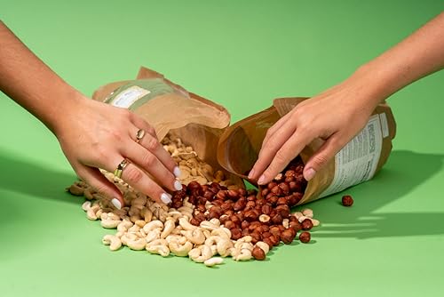 Haselnusskerne Ungesalzene 1Kg | 100% natürlich | PREMIUM | 100% Keto | Vegan und Vegetarisch |