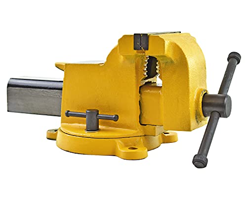 Yost Vises 905-Hv 5" High-Visibility Heavy Duty Steel Bench Vise #TOP2
