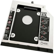 2nd HDD SSD Hard Drive Optical Bay Frame Caddy Tray for Lenovo Thinkpad L440 L540 with Bezel Front Cover Mounting Bracket