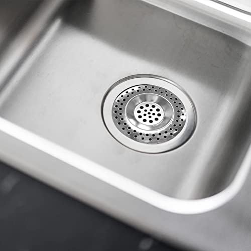 (Set of 4) Stainless Steel Kitchen Sink Strainer Plug, Standard Strainer Drain Filter Protector for Bathroom/Kitchen, Hair Catcher Basket Strainer Waste Plug for Bathtub/Shower 3 inches 7.5cm