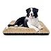 JOEJOY Hundebett Grosse Hunde, Flauschig Waschbar Hundekissen für Hundekäfig Boden, Rutschfestes Hundematte Hundekorb Hundebett, Plüsch Tierbett für Hunde und Katzen, M(88×58×8 cm)
