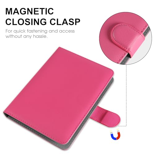 HoYiXi Universal Case for 7 inch Kindle Paperwhite/Colorsoft 2024 Compatible with 6.8" Paperwhite Kobo Clara HD/Kobo Clara 2E eReader Protective Cover with Foldable Stand Built-in Pocket,Rose by HoYiXi - Used condition - Image 3