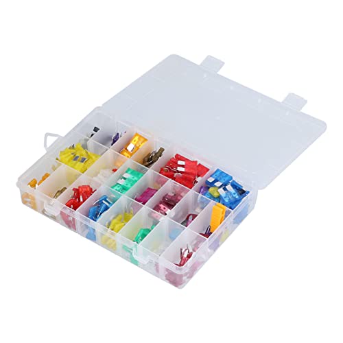 300 Peças Kit de Sortimento de Fusíveis de Carro Lâmina Fusível Automotivo Médio Pequeno Kit de Subs