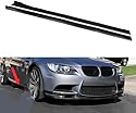 PAPEP Auto Seitenschweller für BMW E90 E91 E92 E93 M3 2007-2013, Seitenschweller Verlängerung Seitenrock Flügel Diffusor Trittbretter Anticrash Zubehör,Carbon Fiber Look