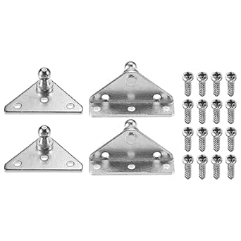 X AUTOHAUX 40pcs 10mm Trou Diamètre Boulons Plastique