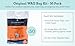 Cleanwaste Original Wag Bag - Go Anywhere Portable Toilet Kit (50 Pack) - Heavy Duty Odor Control Bags with NASA Gelling Poo Powder, Wipe, Toilet Paper (Camping, Road Trips, Emergencies, Boating)
