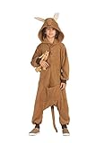 RG Costumes 40125 Funsies' Kittie Kangaroo, Child Large/Size 12-14, Camel