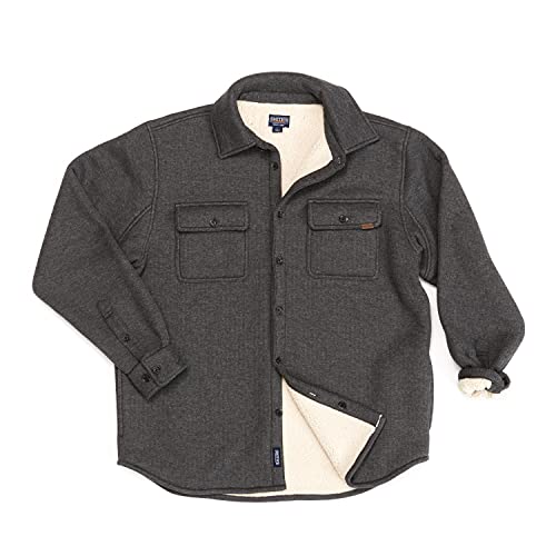 Image of Smith's Workwear Mens Sherpa Heather Thermal Shirt JacketJacket