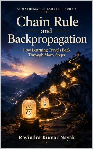 AI Mathematics Ladder — Book 8: Chain Rule and Backpropagation (The AI Mathematics Ladder Building Intelligence from First Principles)