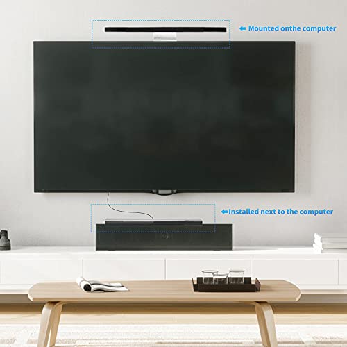 Xahpower 2 In 1 Accessories Bundle Kits For Wii, Wired Infrared Ray Sensor Bar And Wii To Hdmi Converter Compatible With Nintendo Wii #TOP6
