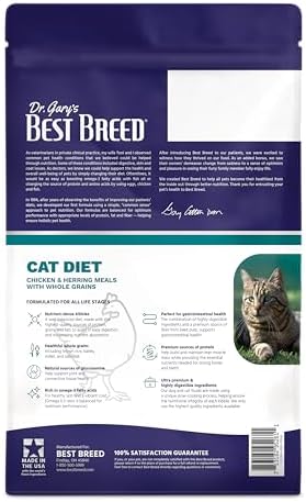 Best Breed Cat Diet Made in USA [Natural Dry Cat Food for All Ages] - 4lbs. - image 3