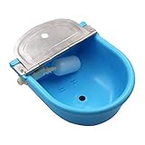 ❤Agua automática ajuste de nivel: para ajustar el nivel del agua, retire la tapa para acceder a la válvula de flotador. Afloje la tuerca de plástico, ajuste el flotador hacia arriba o hacia abajo y luego vuelva a apretar la tuerca de plástico