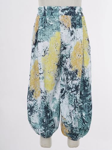 Kids Harem Pants Casual Jogger Sweatpants Loose Elastic Waist Beach Trouser Homewear3