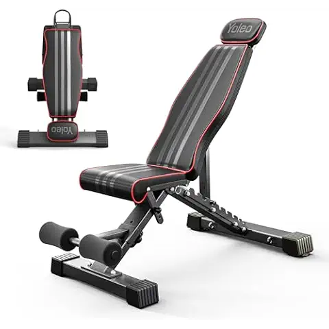 Yoleo Adjustable Foldable Weight Bench Cover