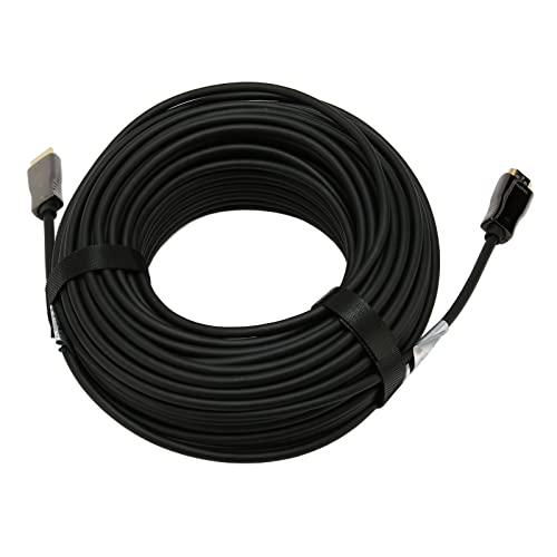 Câble HDMI fibre optique 4K Denash 60 m pour éliminer les pertes de signal sur longue distance
