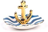Lucktao ocea Ring Holder for Women Jewelry Dish Engagement Wedding Rings Display Holder Stand Trinke