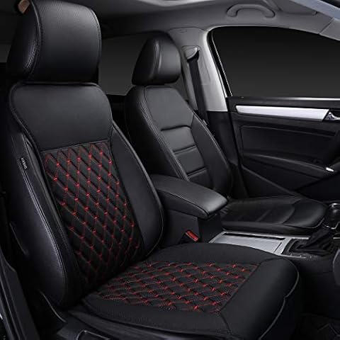 HYUGO Car Seat Cover Cushion Protector - Car Interior Auto Supplies - Protection Car Seat Bottom & Backrest & Pillow - Universal fit for Sedan/SUV/Truck/Van - Black Cover