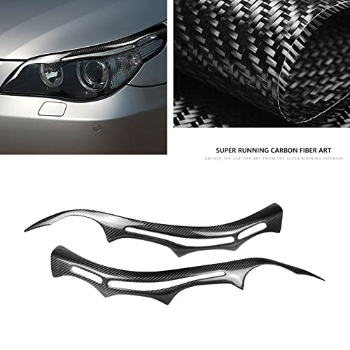 Sourcils de phares BMW E60 pour protéger et styliser vos blocs avant - 2