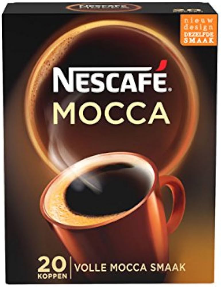 Instant Coffee Packets | Nescafé | Mocca 20 Sticks | Total Weight