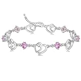 MODESCHMUCK - Mit exquisiter Handwerkskunst und stilvollem Design passt dieses Must-Have-Armband gut zu jedem Outfit wie einteiligen Kleidern, Hemden oder Jeans. Geeignet für Dating oder formelle Anlässe, es ist ein Grundnahrungsmittel in der Garderobe.