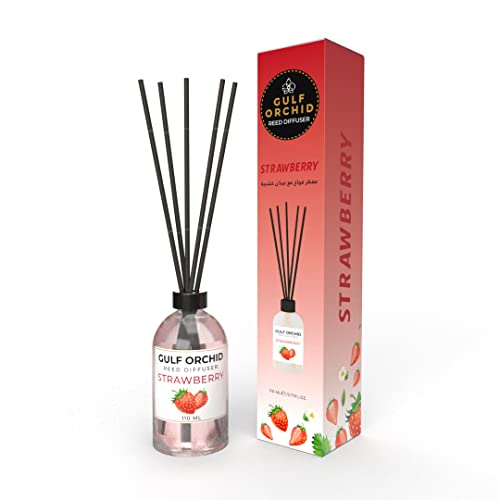Gulf Orchid Strawberry Reed Diffuser Aromatherapy Air