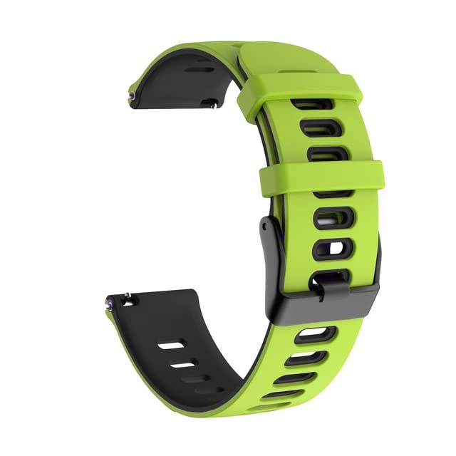 Bracelet montre 20mm silicone agate : finies les irritations sur montres 20mm 22mm