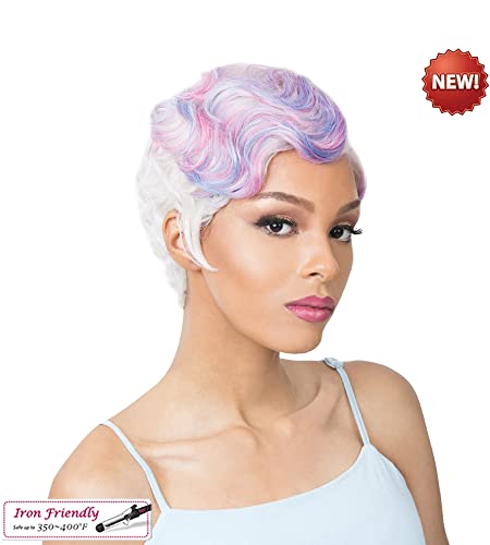 It's A Wig! Synthetic Hair Wig Nuna (1 - Jet Black) #TOP4