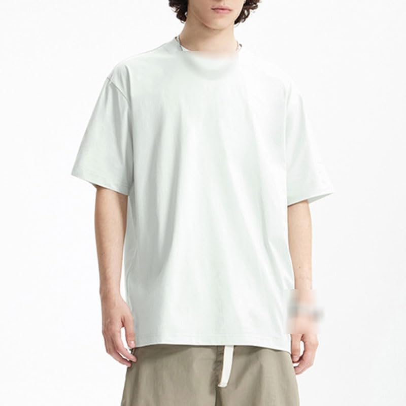 Outdoor Sports Quick Drying Short Sleeves Thin Polyester Round Neck T-Shirt Breathable Comfortable Pullover Vest(Gray,Medium)