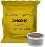 50 Capsule compatibili con Lavazza Espresso Point FAP - Bevande Caffè dal Mondo - Natura dal Mondo (Ginseng)