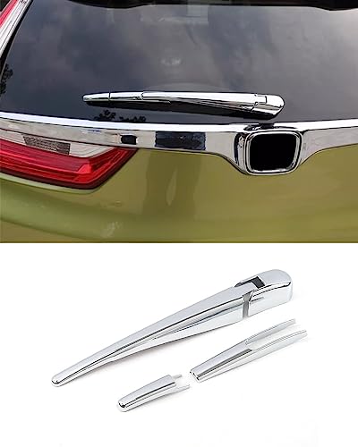ANUNFRRE Car Accessories Fit for Honda CRV CR-V 2017-2021 ABS Chrome Silver Rear Wiper Strip Molding Cover Trims Rear 4PCS Set