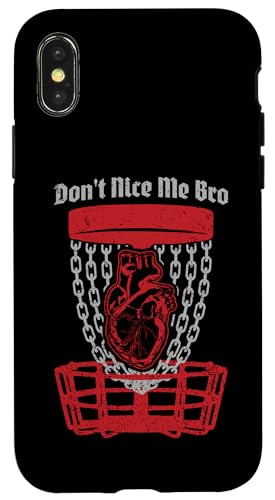 Don't Nice Me Bro �f�B�X�N�S���t�v���[���[�o�X�P�b�g ��U�w�I�n�[�g �X�}�z�P�[�X iPhone X/XS �p