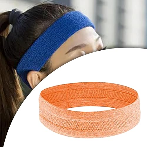kowaku Faixa de suor esportiva para homens e mulheres, faixa de suor atlética para absorção de umida
