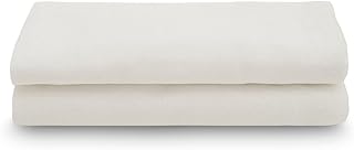 Jollein 535-852-00001 - Paños de Gasa (115 x 115 cm, 2 Unidades), Color Blanco