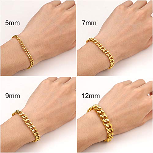 FindChic Bracciale Uomo Acciaio Inossidabile 9mm