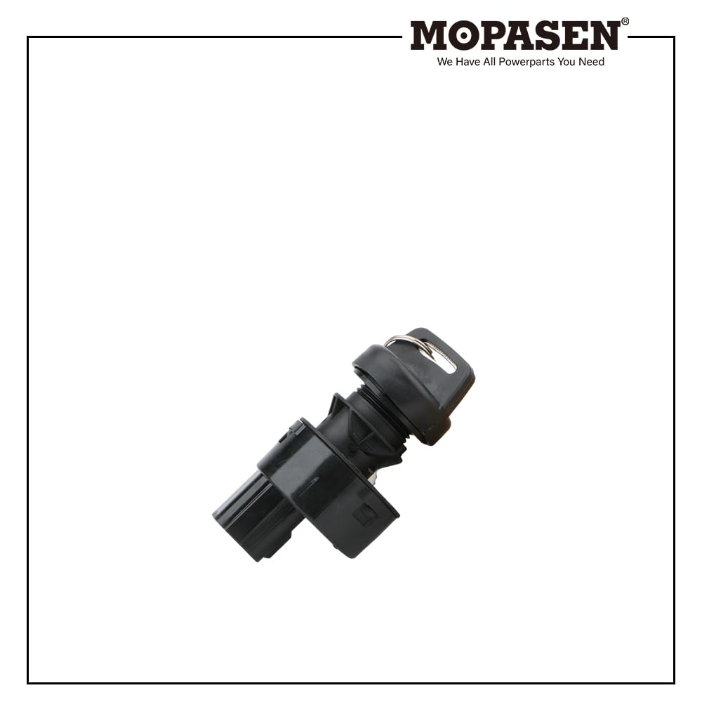 0609-911 Ignition Key Switch for Arctic Cat Wildcat X 1000 2012 2013 2014 2015 2016 2017 for Arctic Cat XF 9000 High Country LTD 141 2016 2017 2018 5UG-H2510-00-00, 0609-910, 4015033, 1XD-H2510-10-00