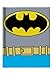 Silver Buffalo BN0150 DC Comics Batman Uniform Hard Cover Journal with Ribbon Book Mark, 160-Pages, 6 x 8 inches