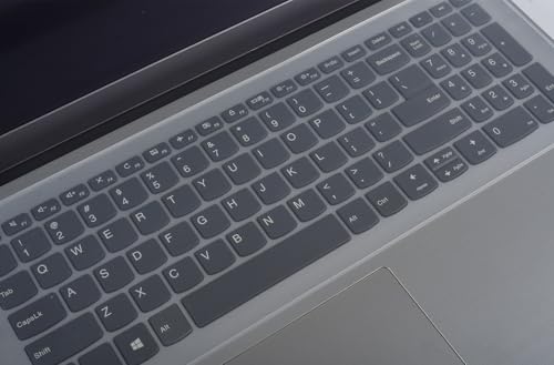 17.3 inch Laptop Keyboard Cover Protector Universal for 17" 17.3" HP DELL Lenovo Acer ASUS Laptop Notebook, Ultra Thin Waterproof Dustproof Silicone Protective Skin -Clear