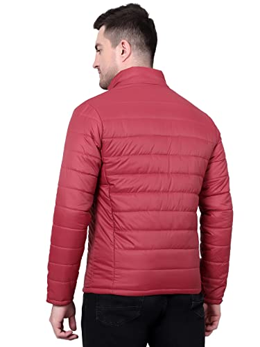 Image of KOTTY Men's Nylon Regular Solid Stylish Designed for Comfort and Warmth Puffer Jacket