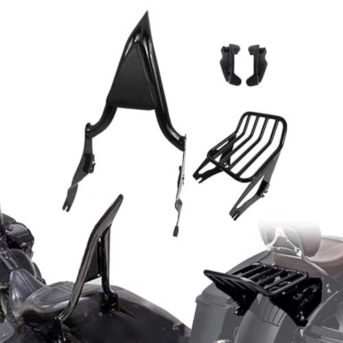 Dossier sissy bar chromé pour voyager en duo sur Electra Glide