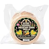 Traditional Mexican Corn Tortillas by Cultura Del Chile – Gluten Free & Vegan. Ideal for Authentic Tacos. 3 Packs x 8 Tortillas.