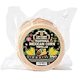 Tortillas tradizionali messicane di mais di Cultura Del Chile – senza glutine e vegane. Ideali per autentici tacos. 3 confezioni da 8 tortillas.