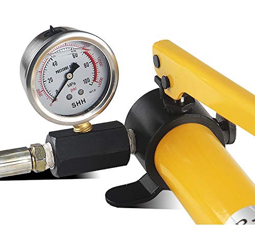 Hydrauliczne narzędzie do zaciskania Pompa hydrauliczna Pompa Hydrauliczna CP-180 Pompa Hydrauliczna pompa ręczna z manometrem do szybkiego i wydajnego zaciskania